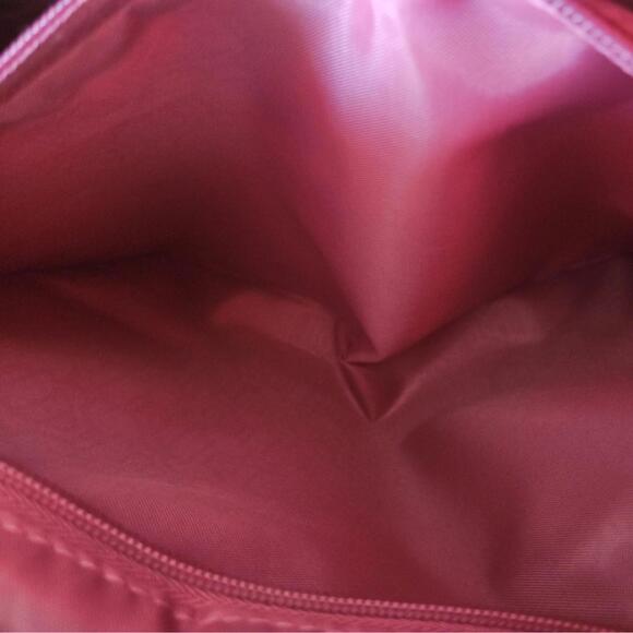 BigY2K Kathy Van Zeeland Black  Faux Leather Shoulder Bag Silver Accents 16"x13" - Picture 8 of 8